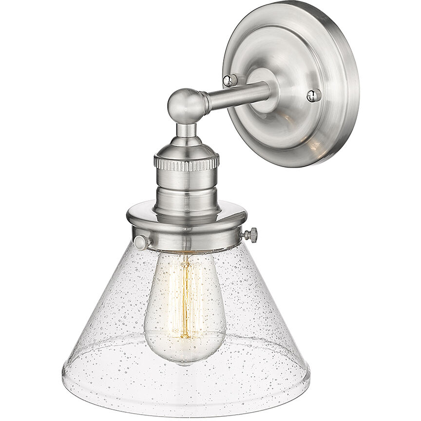 Eyden Indoor Wall Sconce Wall Light in Brushed Nickel